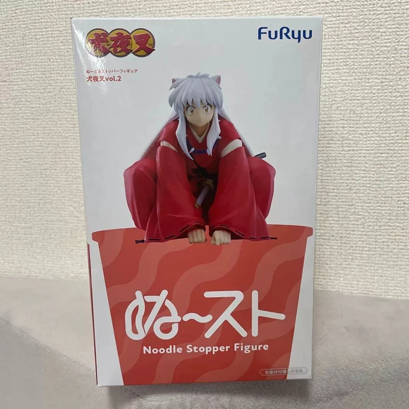 FuRyu Noodle Stopper InuYasha Vol.2 PVC 8CM Anime Actopm Figuren Model Collectie Speelgoed