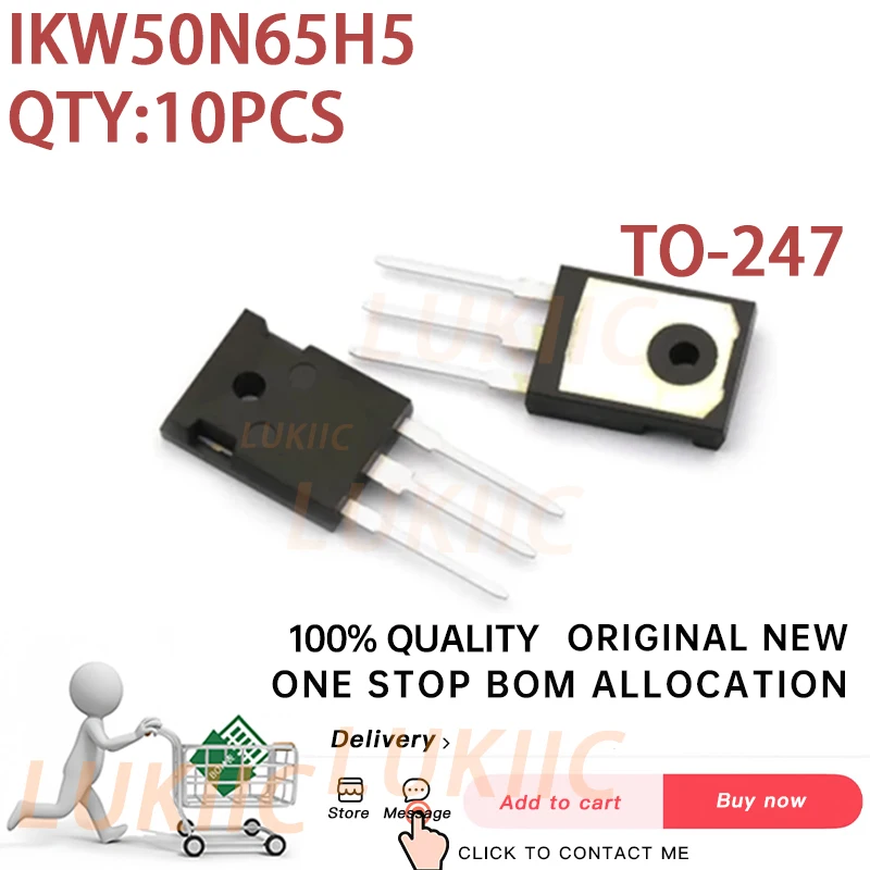 (1-10PCS) 100% New K50EH5 IKW50N65H5