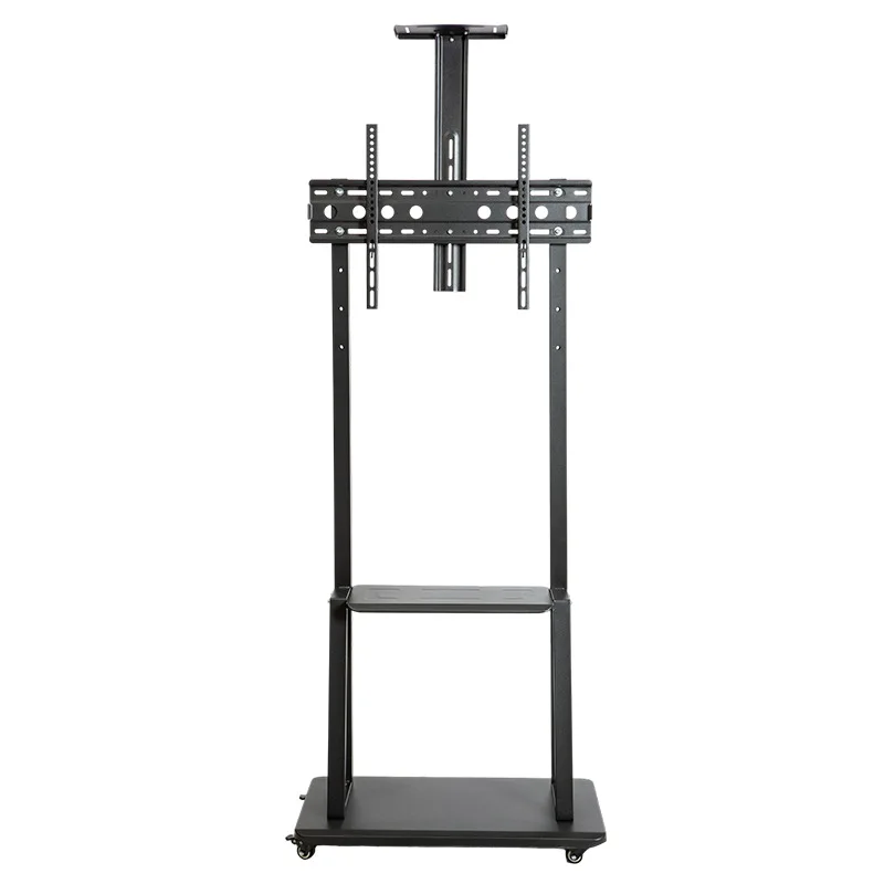 1700 Movable LCD TV Floor Cart Bracket, Mobile Television Display Stand for 32 to 65 Inch TV