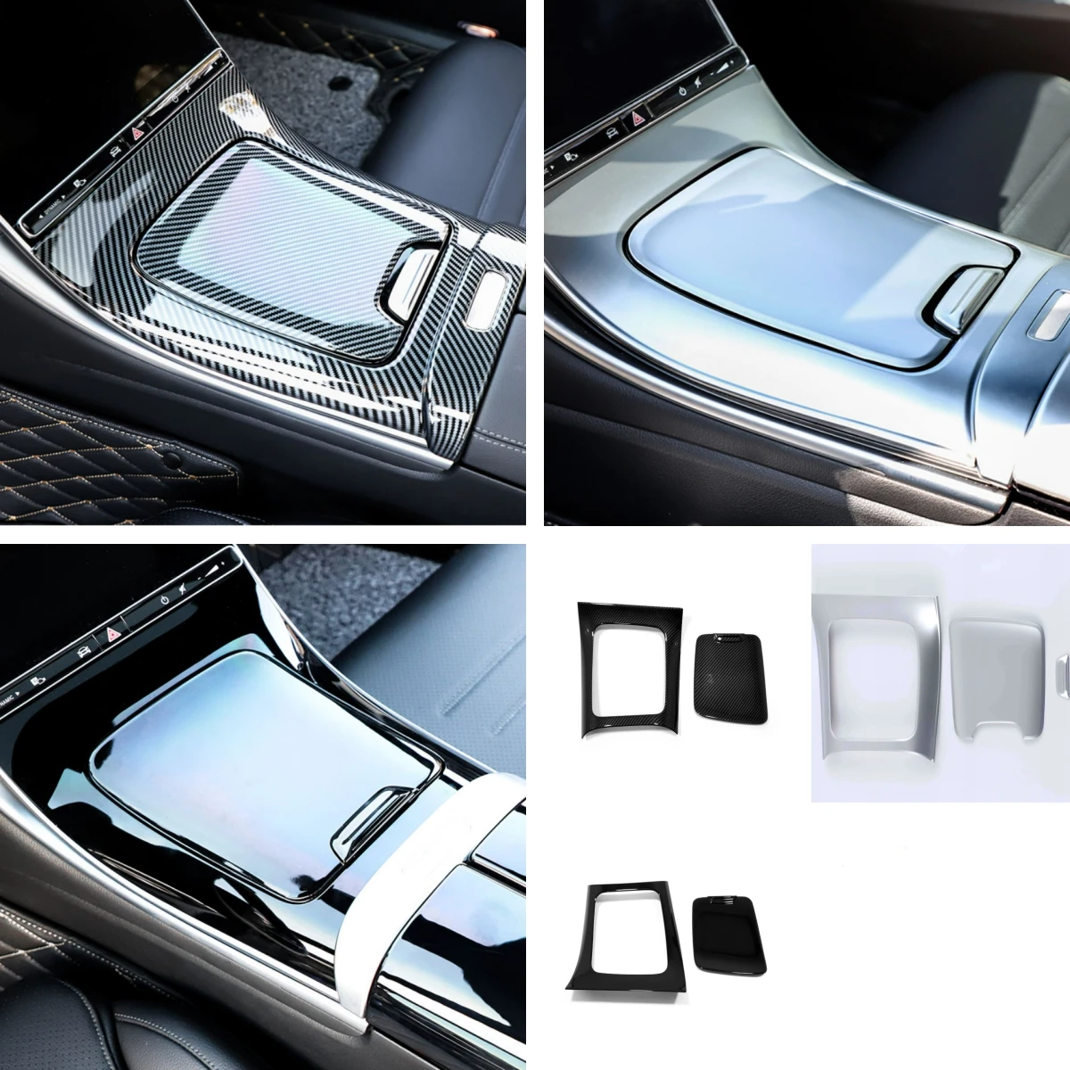 

Коробка переключения передач, накладка на раму коробки передач для Mercedes-Benz C Class W206 Sedan 2022 2023, аксессуары для интерьера