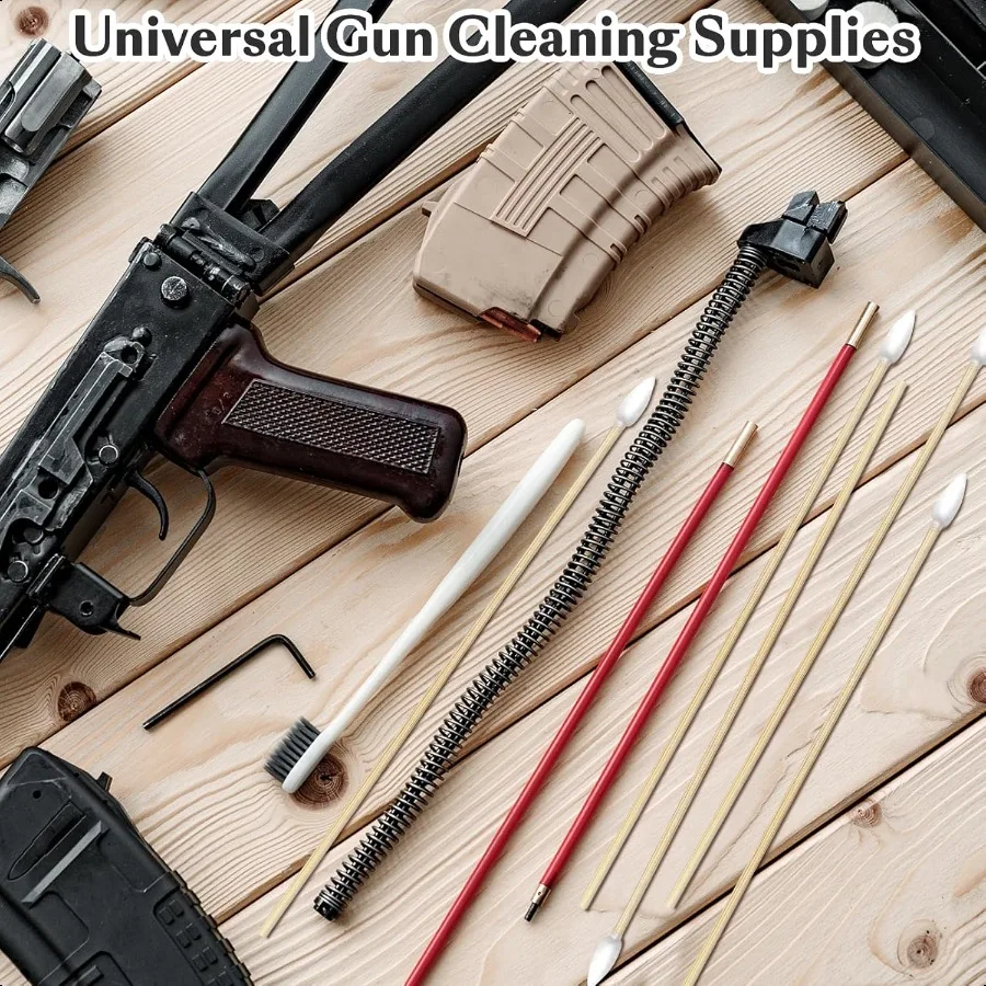 600 500 400 PCS Gun Cleaning Swabs 6 LintFree Long Cotton Swabs Bamboo Handle Precision Firearm Maintenance Kit Electronics Ins