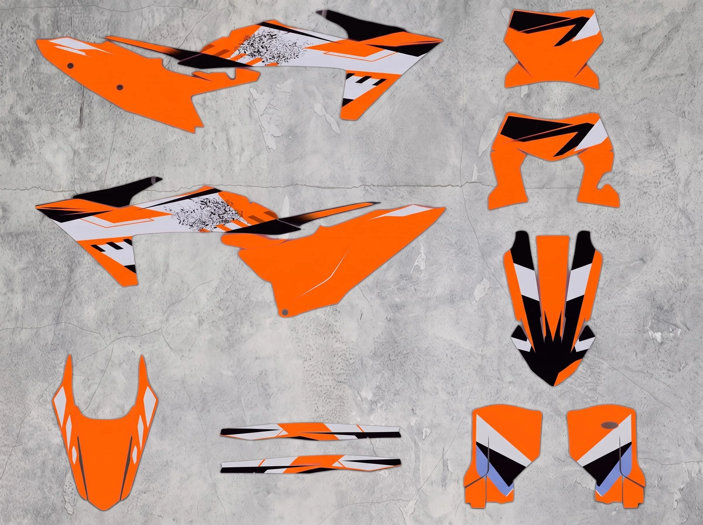 2023 2024 SXF XCF 2024 EXC XCW Motorcycle Decal Sticker Graphic Kit for 200 250 300 350 400 450 22-25SXF 23-26EXC Models