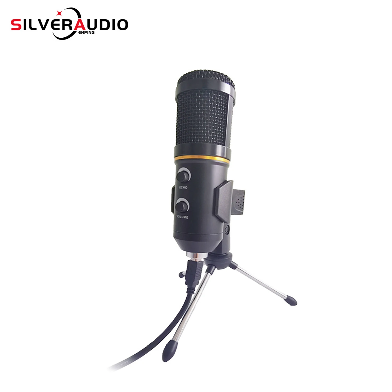 GAM-100PL BM800 ميكروفون مكثف USB ميكروفون تسجيل الكمبيوتر مع ترايبود #5