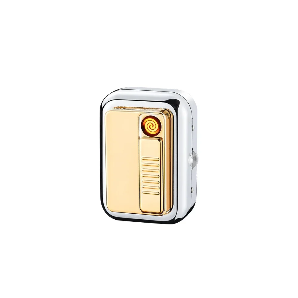 New Multifunctional Cigarette Case Charging Tungsten Wire Lighter Mini Portable Ashtray Cigarette Accessories Men's Gift - Image 5