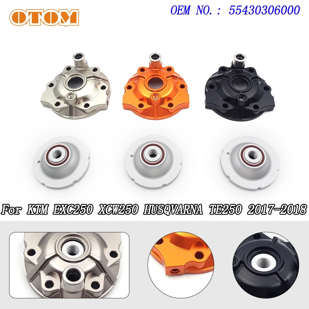 

Крышка головки блока цилиндров мотоцикла OTOM для KTM EXC250 XCW250 HUSQVARNA TE250 2-тактный 250cc алюминиевый щиток с ЧПУ аксессуары для пит-байков