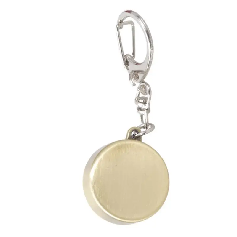 652F 열쇠 고리 생존 나침반 하이킹 캠핑 야외 모험을위한 방수 나침반