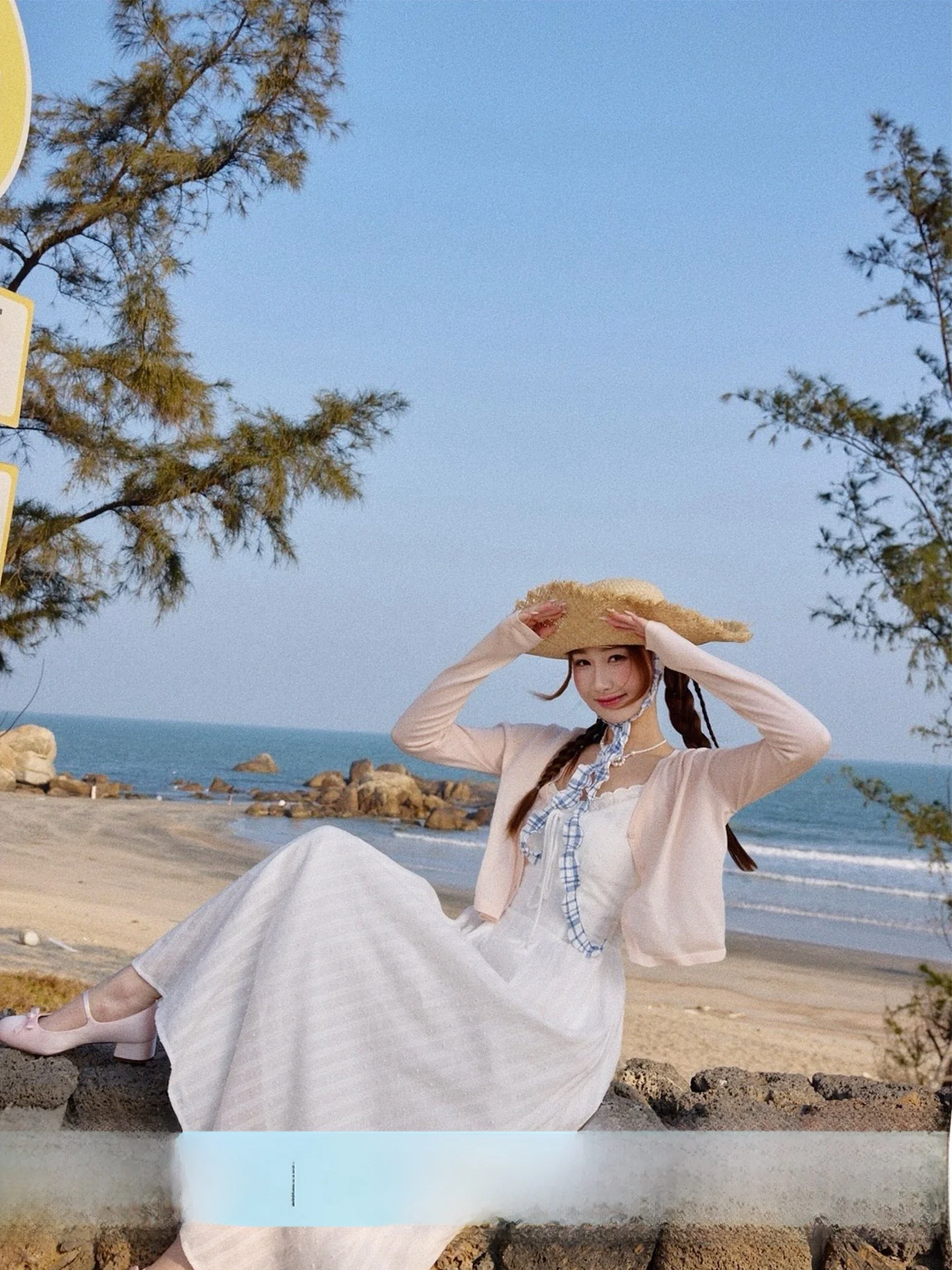 

Кардиган usansan с защитой от УФ-излучения и кружевной отделкой, новинка 2026 года, из лиоцелла и шелка, красивая укороченная модель с V-образным вырезом и длинными рукавами