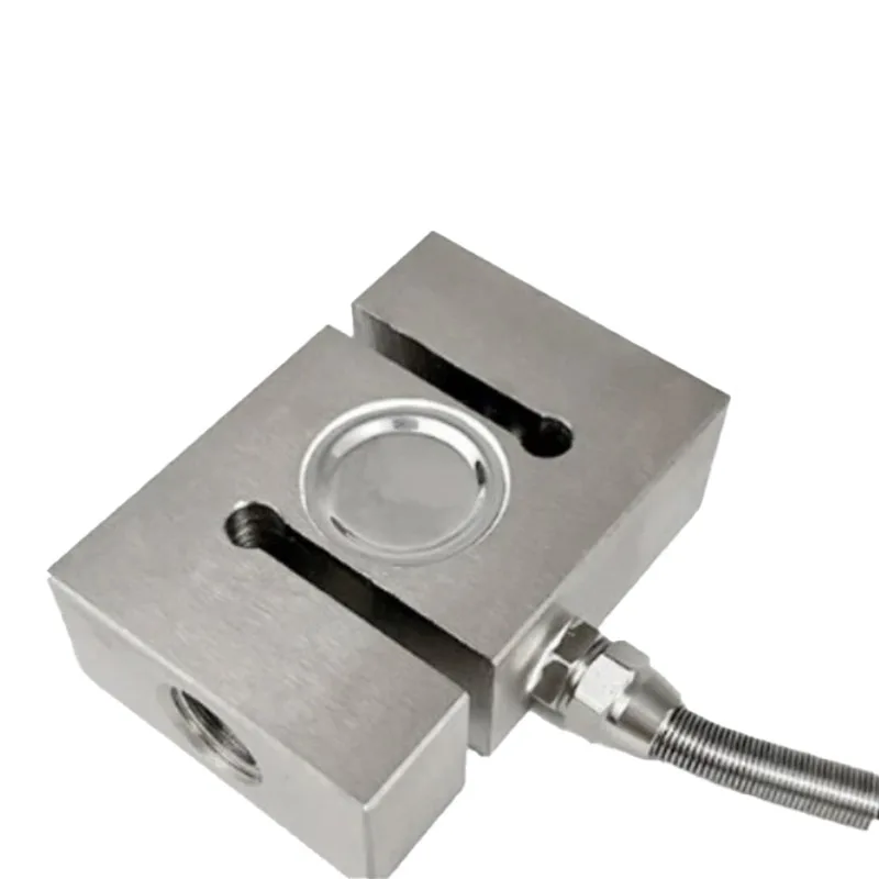 S-Type 100kg-2T مستشعر قوة خلية تحميل ضغط التوتر ثنائي الاتجاه للآلات الصناعية أنظمة صغيرة الحجم