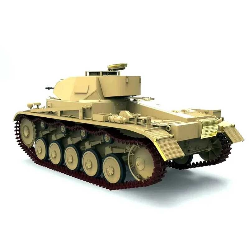1/16 ตุ๊กแกรุ่น 16GM0009 Pz.kpfw II(Sd.Kfz.121)Ausf.F North Africa & อิตาเลี่ยนด้านหน้าประกอบขนาดของเล่น diy ชุดโมเดล