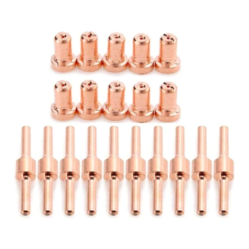 Electrodes Long Nozzles Welding Nozzle for PT31 LG40 40A Cutting Welder 20pcs Drop Shipping