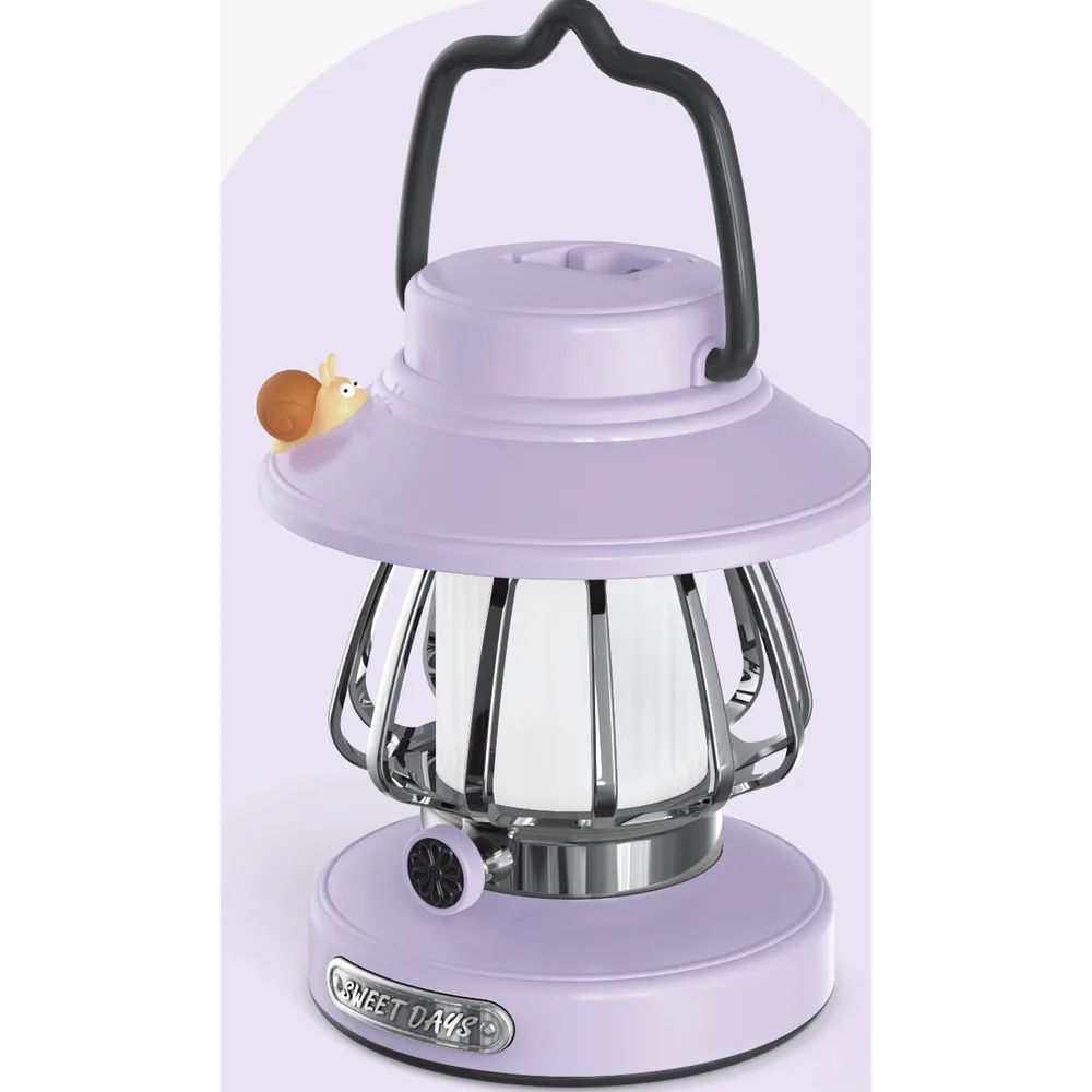 Snail Camping Charging Small Night Creative Portable Tent Atmosphere Decoration Light_voghion.com
