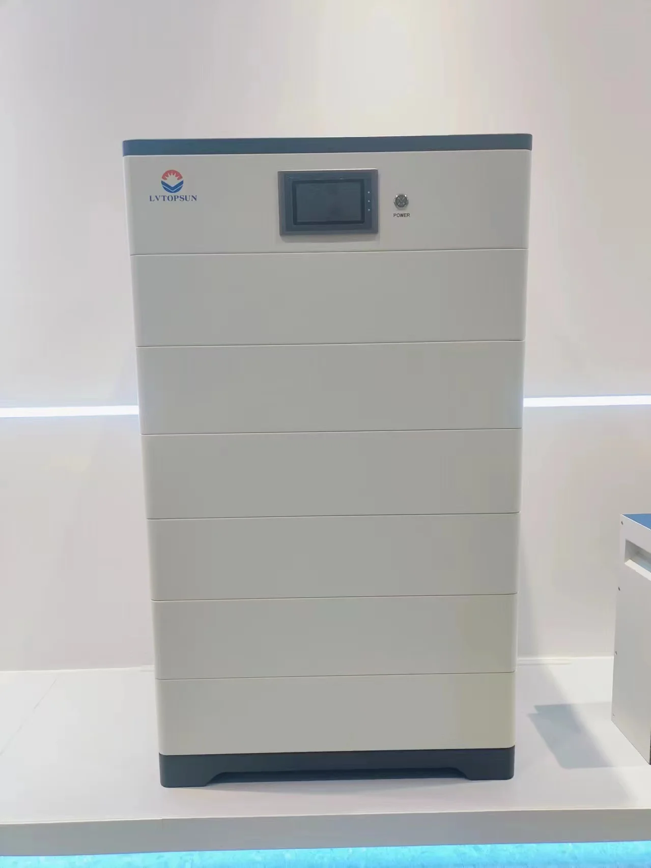 LVTOPSUN High Voltage Stacked 100V to 600V 100ah LiFePO4 Batteries Reliable Commercial Industrial Uninterrupted Backup Power