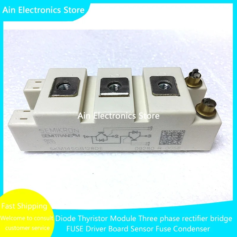 

SKM145GB128DE SKM145GB124D SKM150GB12T4 SKM195GB126DN NEW AND ORIGINAL POWER IGBT MODULE IN STOCK
