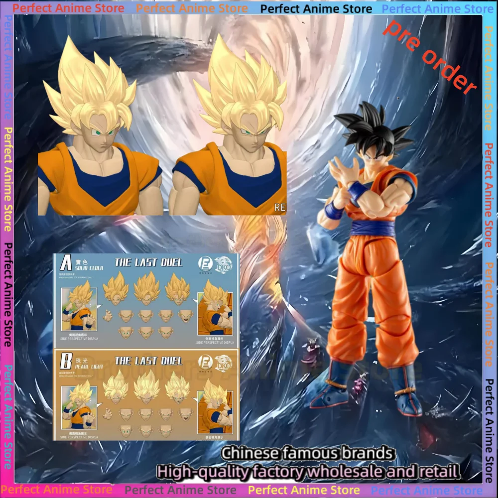 

RE&DKO Demon Sword Princess Works Гоку Полная мощность Скульптура головы Набор аксессуаров без тела Dragon Ball