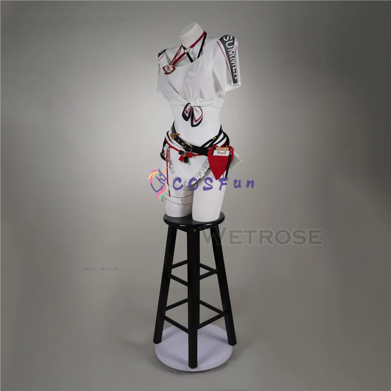 

Anime Hololive Cosplay Houshou Marine Costume Sexy Swimsuit Halloween Carnival Party Outfit for Women COSFun