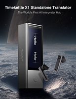 Timekettle X1 AI Interpreter Hub Standalone Entity Two Way Simultaneous Translator Earbuds Translator Device language translator