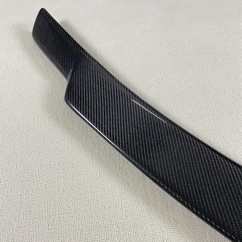 For BMW 2 Series F22 F23&M2 F87 C74 Style Carbon Fiber Rear Spoiler Trunk Wing 2014-2020 FRP Gloss Black Forged Carbon