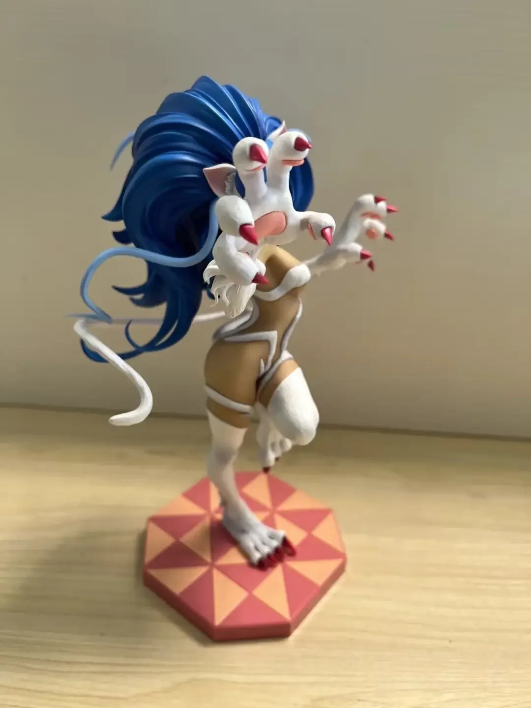 Darkstalkers Bishoujo Felicia 섹시한 소녀 애니메이션 피규어, 뱀파이어 모리건 에인랜드 액션 피규어, 성인 모델 인형 장난감, 23cm