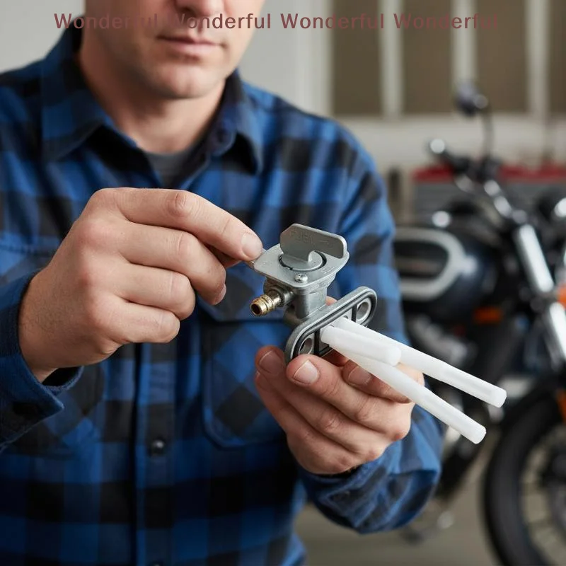 

Heavy-Duty Petrol Gas Tank Tap Filter Switch for PW80/TTR125 Motorcycles