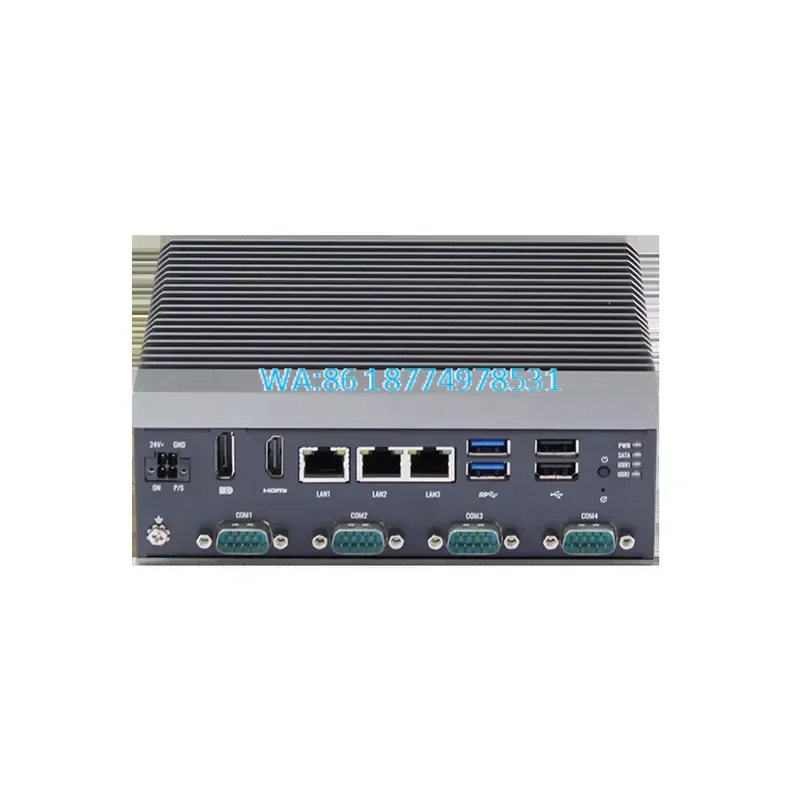 Wmwmnu for Atom J6412 Mini PC DDR4 RAM 3 RJ45 LAN 4 COM 4 USB 4G 5G WiFi Windows 10 11 Linux OS Industrial Embedded