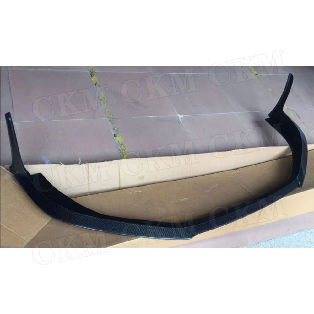 

Front Bumper Lip Spoiler fit for Porsche 718 Cayman Boxster Base S 2017 2018 Carbon fiber Head bumper Shovel Protector