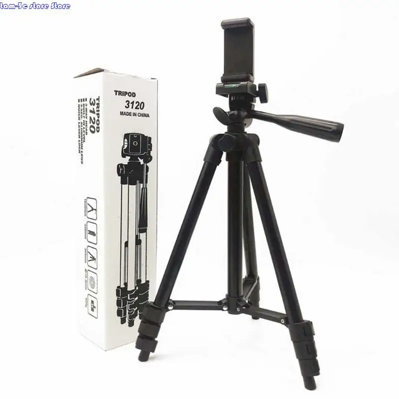 

D0UA Flexible Tripod Stand Portable for Computer Conference Vlog 360°/90° Rotating