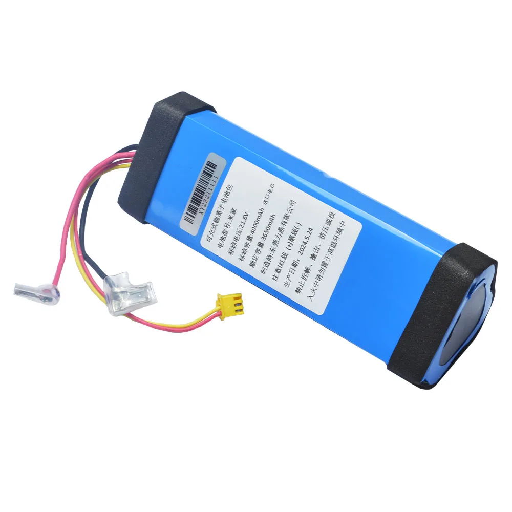 بطارية بديلة 21.6 فولت 4000 مللي أمبير في الساعة لأجزاء ملحقات Xiaomi Truclean W10 Pro Ultra Wet Dry Vacuum B305GL MJGWXDJ