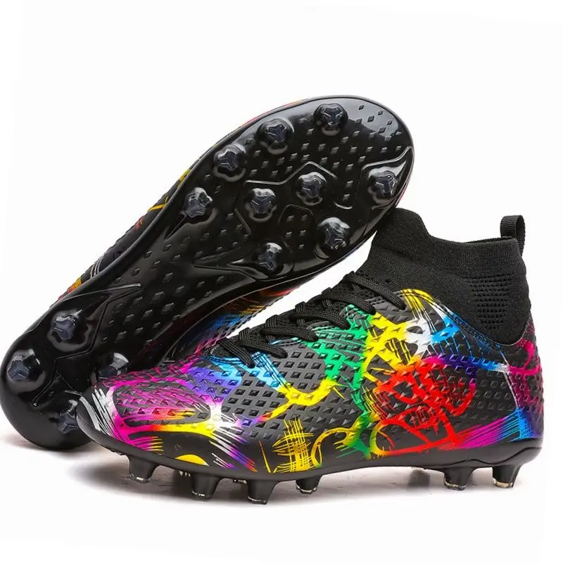 New children's fashion soccer professional training boots men's women's soccer sneakers youth outdoor comfortable sports trainin