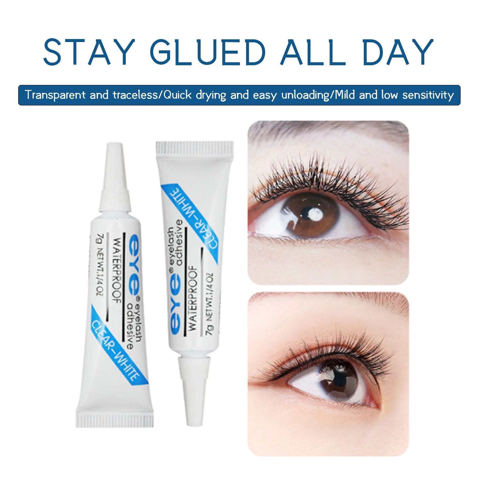 Eyelash Extension Glue Dry Quickly and Firmness Durable Design for Lash Practice Eyelash Extensions