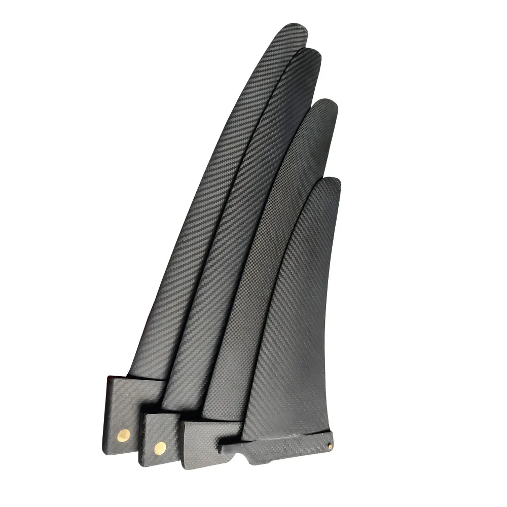 Fin Surfboard  Longboard   Tuttle box Power box  US box  Twill  Black  Windsurf fin Kiteboar 【Hot】33CM 44CM 50CM Single