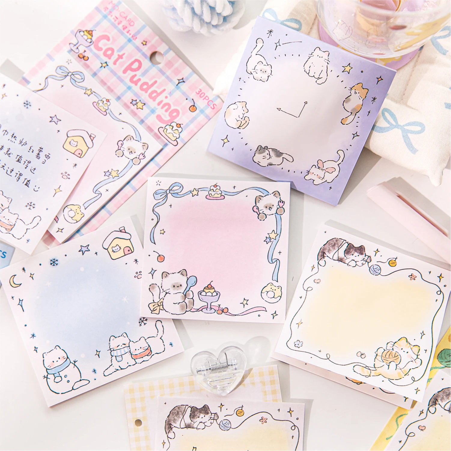 

12packs/LOT The Cat Rule series cute lovely creative decoration DIY paper memo pad