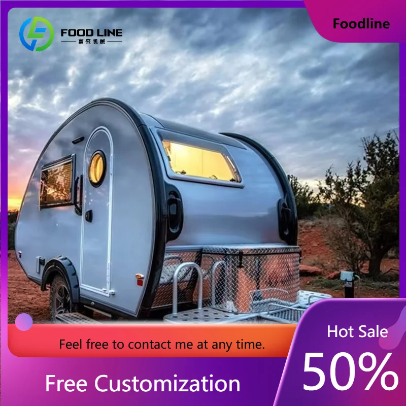 Small Roulotte Hybrid Campingcaravan Rv Travel Camper Trailer Home Customized
