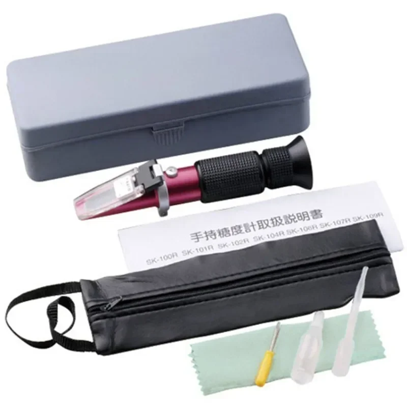 Refractometer SK-200R digital thermometer