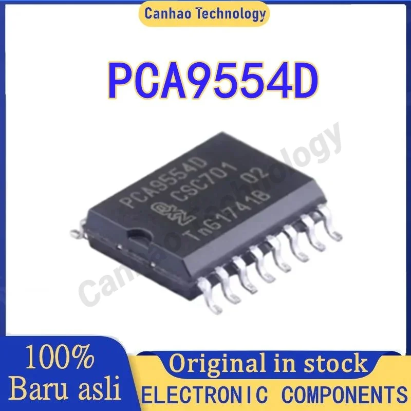 

10 шт., чип PCA9554D PCA9554 PCA IC Chip SOP-16, чип IC, 100% новая Оригинальная фотография