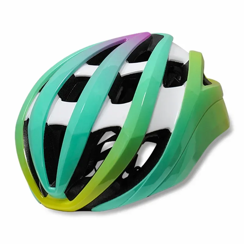 Breathable Bicycle Helmet for Cycling, Colorful Gradient, Lightweight and Sturdy Construction, Bicycle Accessories