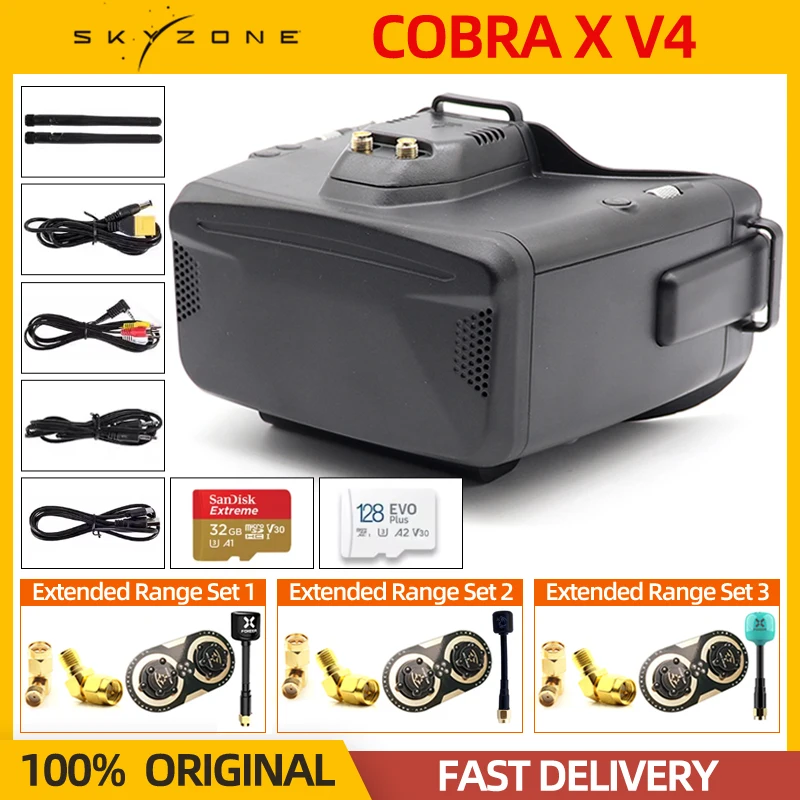 SKYZONE Cobra X V4 5.8G FPV Gözlükleri: Gerçek Kullanıcı Deneyimi ve Detaylı Değerlendirme