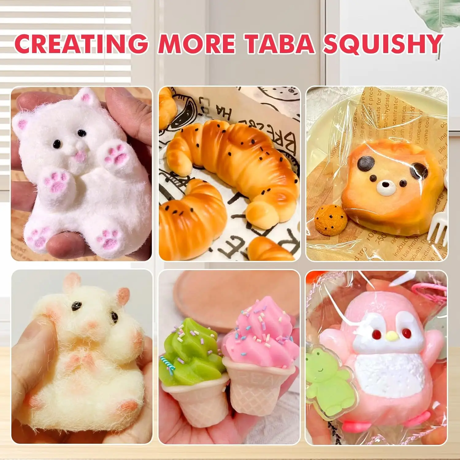 タバ スクイーズ キット 子供と大人向けの自分だけのスクイーズを作る