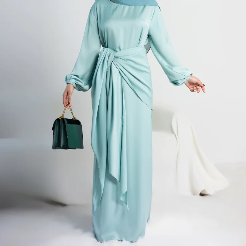 

Musulman Abaya Dress Fashion Femininity Robe Femme Musulman Two-piece Women's Dress for Europe, America, Dubai, Turkey