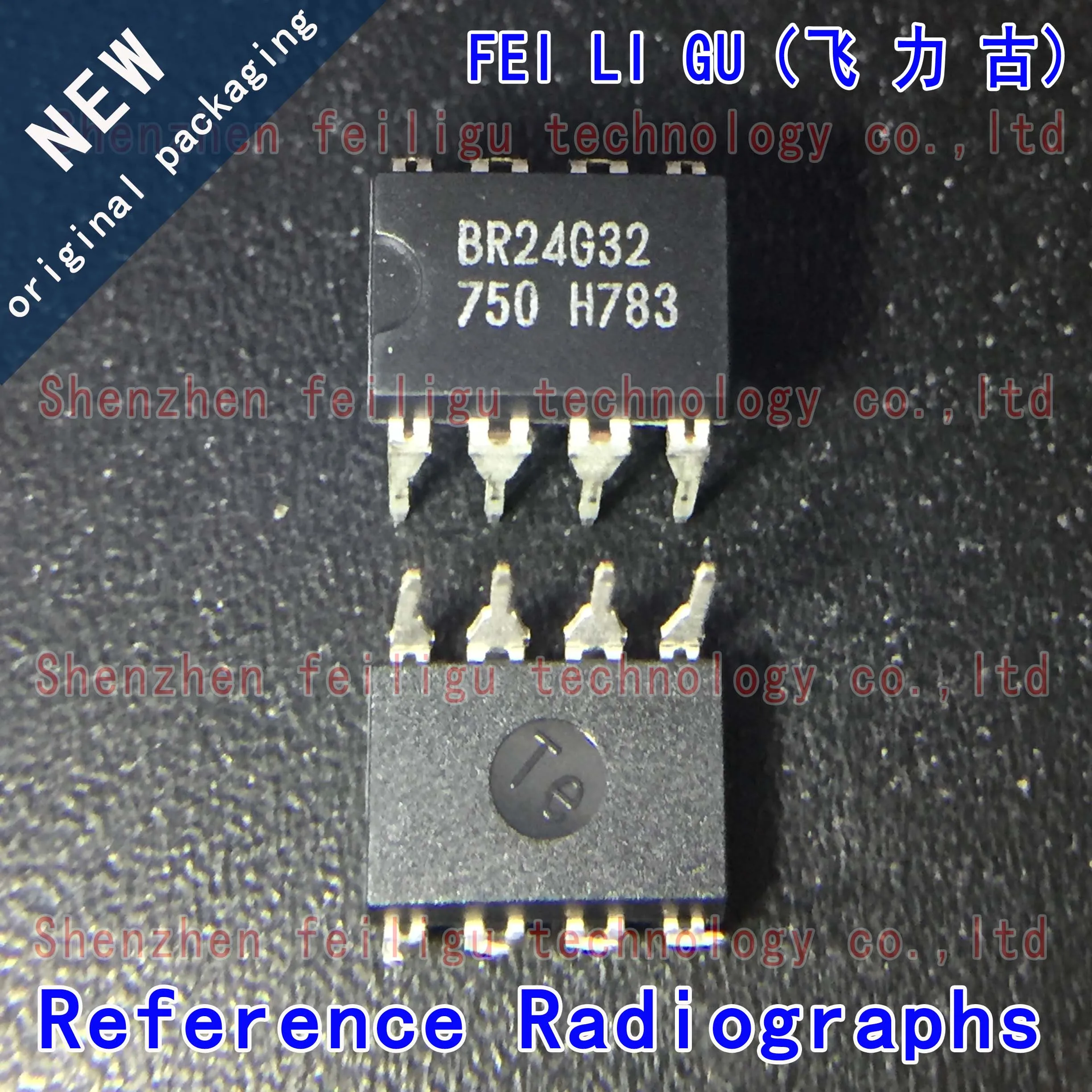 1~30PCS 100% New original BR24G32-3 BR24G32 Package:DIP8-Insert EEPROM 32Kb Memory Chip