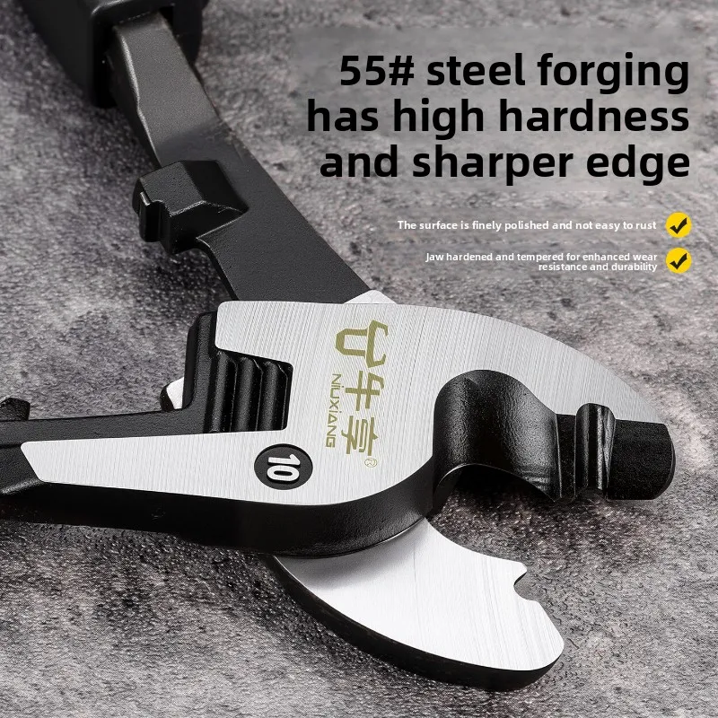 6 Inch Industrial‑grade Cutter Heavy‑duty Labor‑saving Powerful Manual Silent Multi‑function Wire Cutting