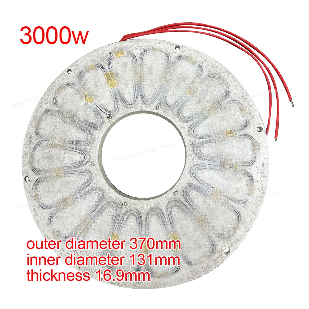 ​​High-Power Ironless Disc Generator, Low-Resistance Stator Coil for High-Efficiency DIY Wind Power & Hand-Crank Applications