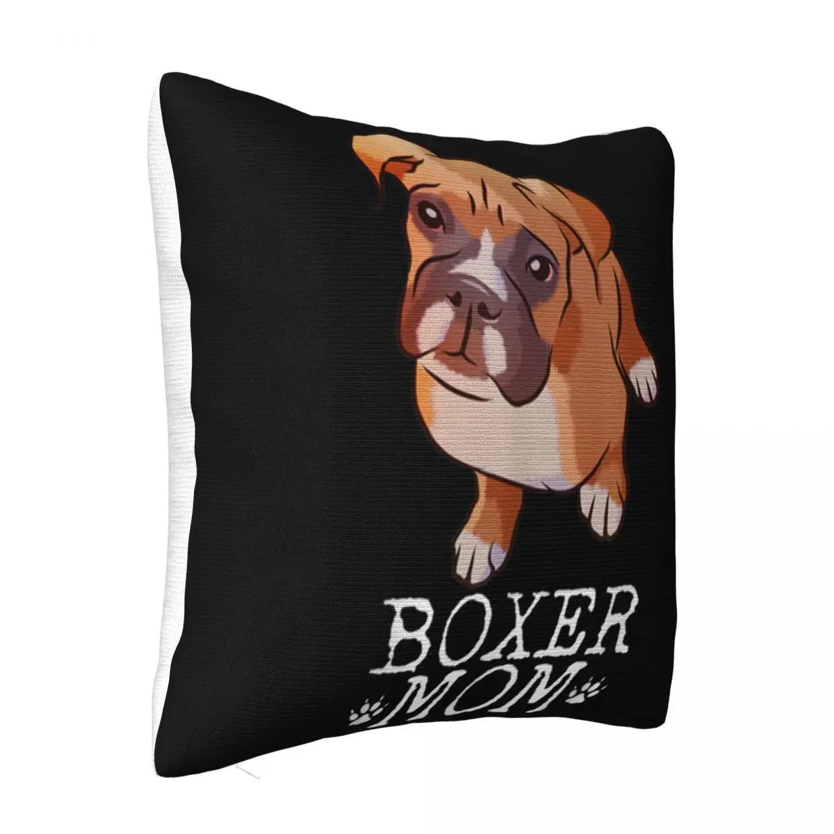 Awesome Vintage Boxer Mom Funny Dog Lover Gift For Mama Mother Cute Comfortable Pillow Case