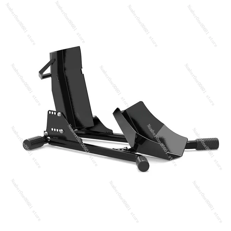 Motorcycle Front Wheel Parking Rack Qualitative Carbon Steel Universal Motorcycle Front Wheel Parking Mounting Bracket