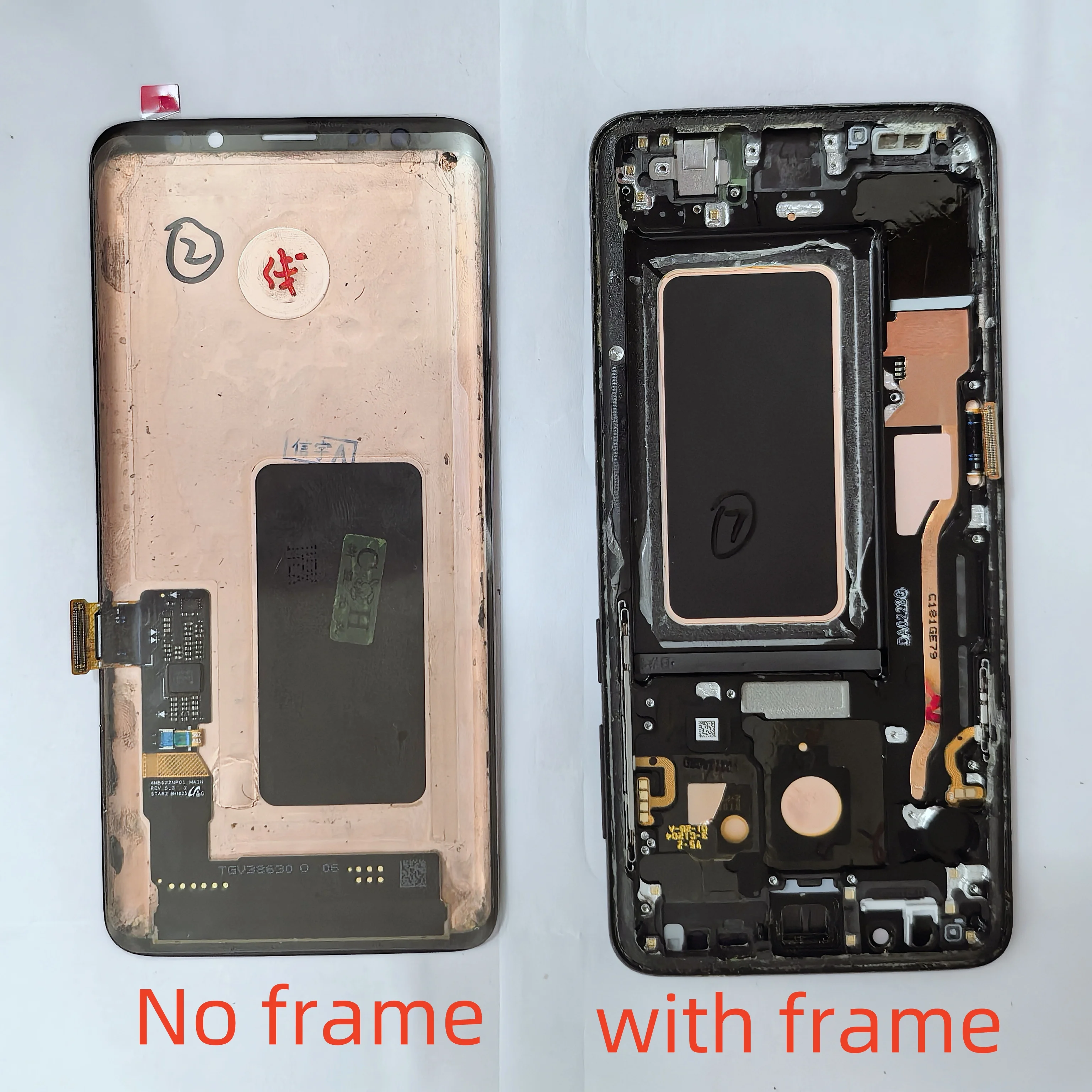 100% Test Super AMOLED Display Screen With defects for Samsung Galaxy S9 Plus G965F G965U G9650 Lcd Display Digital Touch Screen