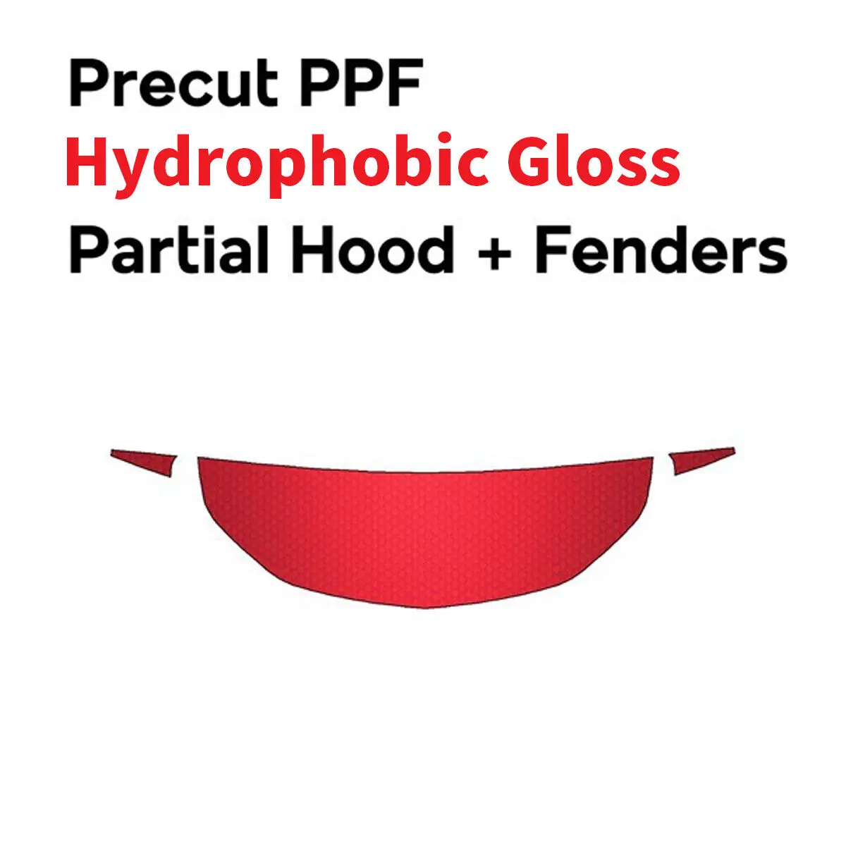 

Partial Hood Fenders Mirrors PreCut PPF Paint Protection Film DIY Clear Bra for Chevrolet Traverse 2024-2025