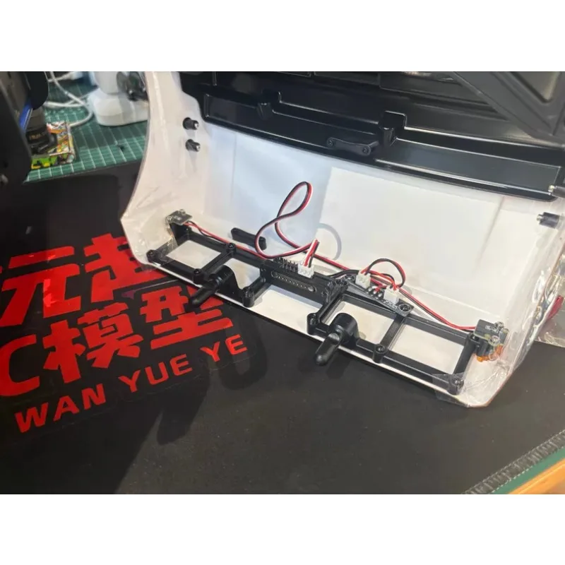 Non-Destructive Magnetic Body Shell Power Supply Connector for CROSSRC EMOX NT 1/8 RC Crawler Electric RC Car Upgrade Part