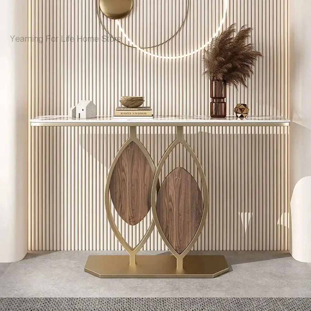

Luxury Nordic Console Table Aesthetic Design Modern Minimalist Console Table Premium Living Room Wohnzimmer Tisch Furniture