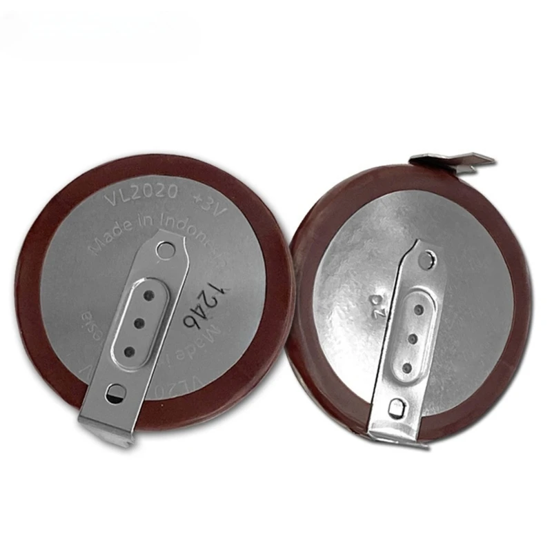 Lithium Battery Replacement Rechargeable Battery VL2020/HFN Coin Battery 20mm