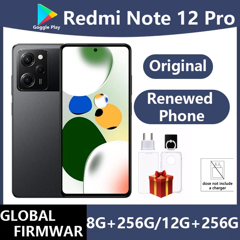 5000mAh Battery Capacity Global Firmware Xiaomi Redmi note 12 pro Ultimate Edition Smartphone 8GB 256GB No Charger Used Phones