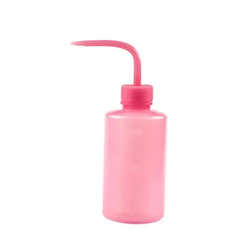 250ml Eyelash Extension Elbow Flush Bottle Wash Squeeze Bottle Non-Spray 3 Colors Tattoo Diffuser Soap Supply Wash Bottle